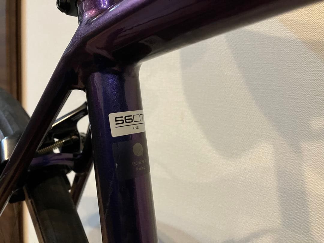 TREK トレックEmonda ALR 5 パープル ロードバイク ペダル付き