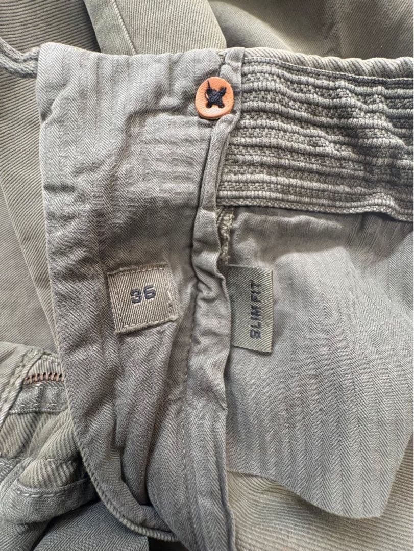 【新品未使用】INCOTEX(インコテックス)コットンパンツ