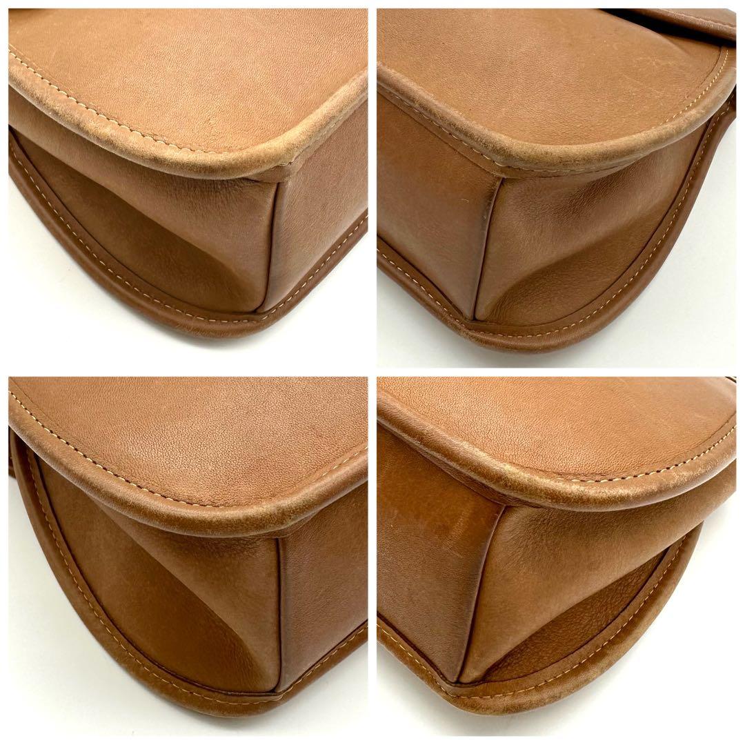COACH オールド コーチ ショルダーバッグ ブラウン US製 3244