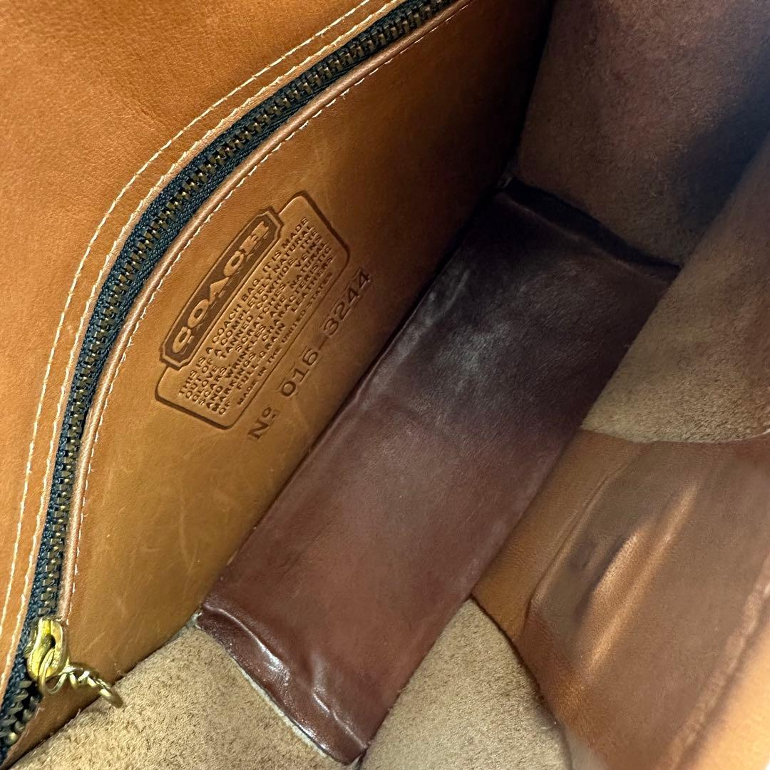 COACH オールド コーチ ショルダーバッグ ブラウン US製 3244
