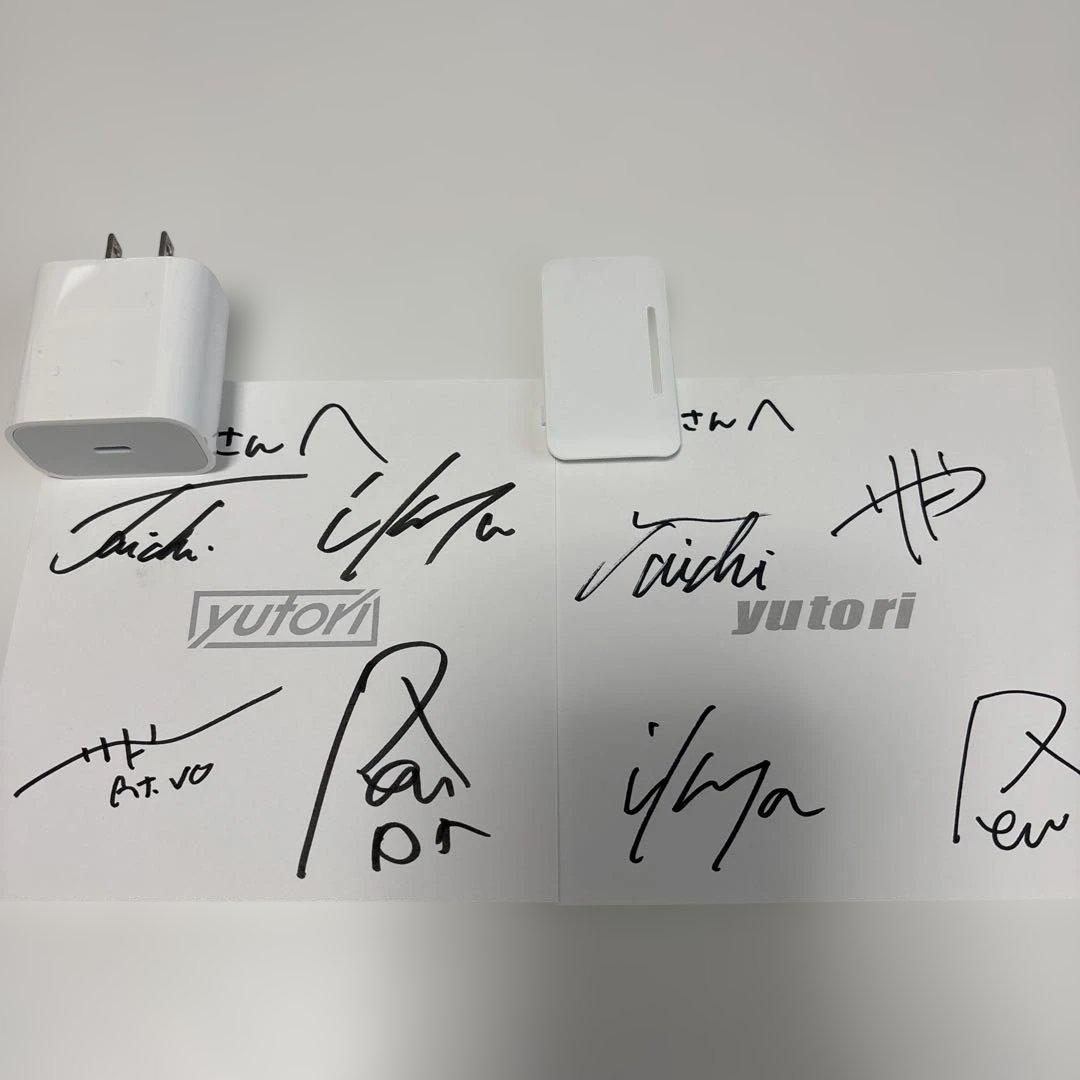 yutori バンド 直筆サイン