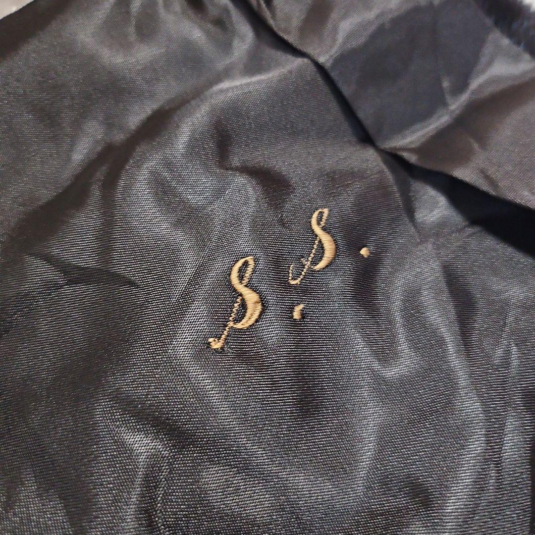 【SAGA MINK】 銀タグ 毛皮 ロングコート シェアードミンク ブラック