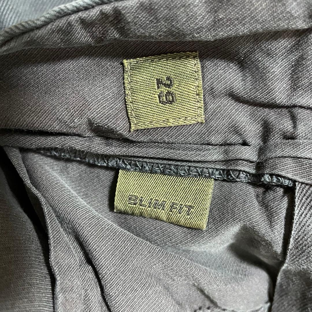 INCOTEX 100型 チノW29 ガーメントダイ ネイビー