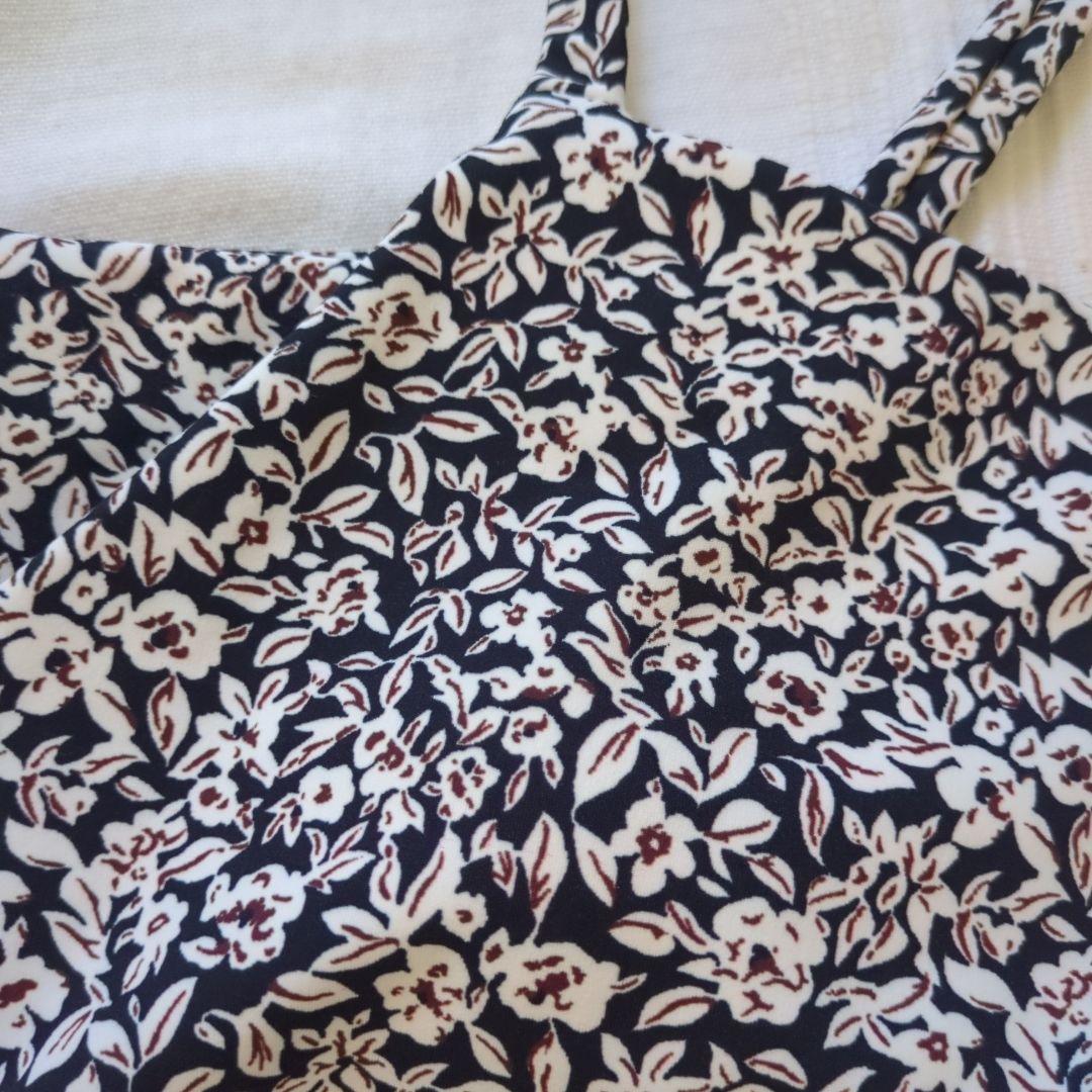 【極美品】週末価格　emmi yoga セットアップ　NAVY花柄　サイズ0