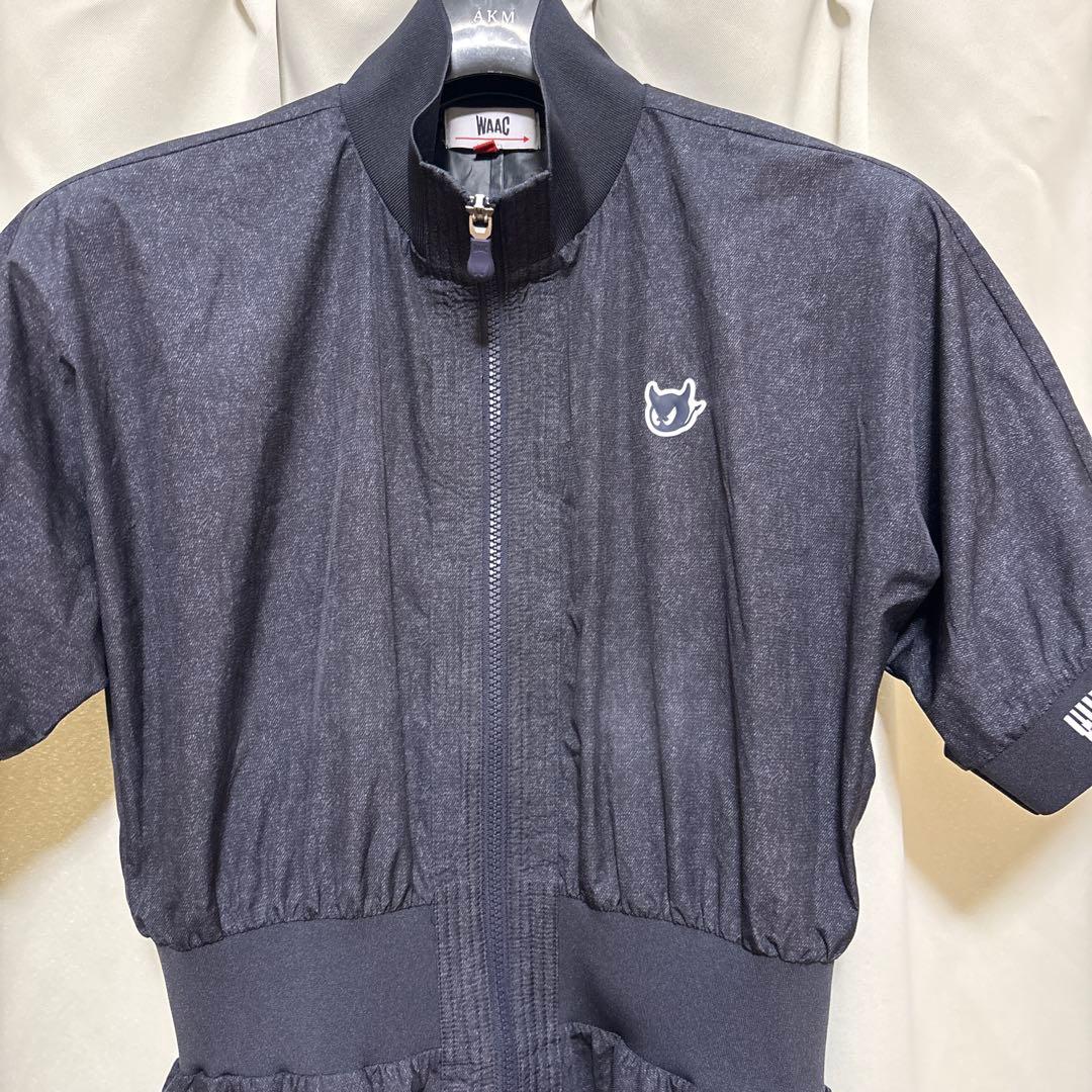 大人気◆WAAC ダークブルー ワンピース ゴルフ レディース