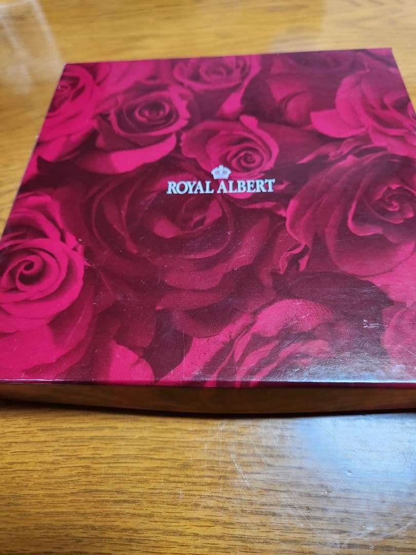 ロイヤルアルバート角プレート2枚