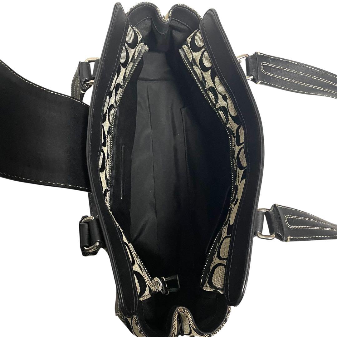 COACH コーチ ワンショルダーバッグ キャンバス F13975 ターンロック