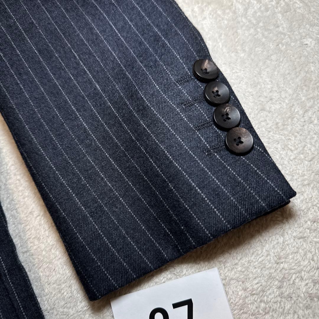 37 極美品　ドナート ヴィンチ　スーツ　日本製　ウール　フランネル　A5