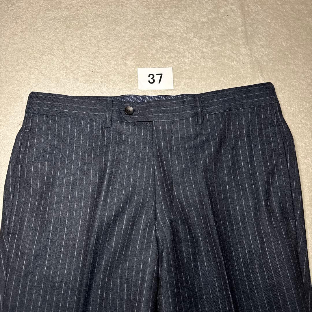 37 極美品　ドナート ヴィンチ　スーツ　日本製　ウール　フランネル　A5