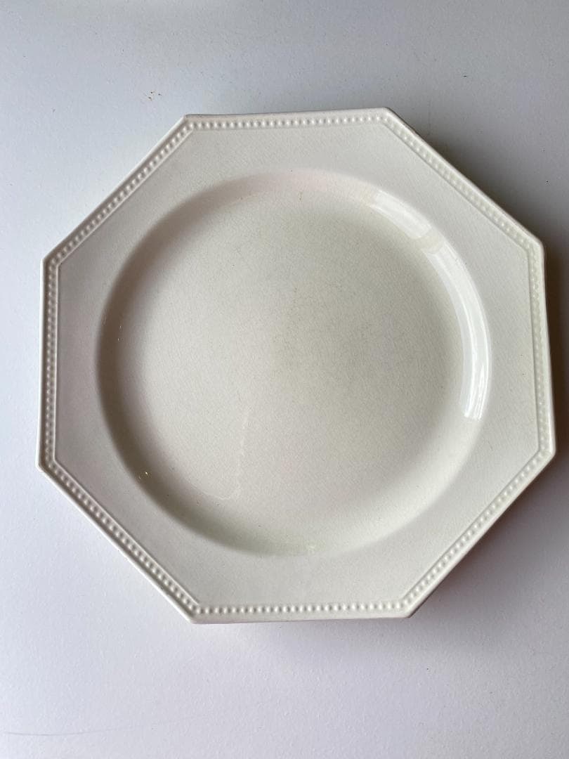 【希少】フランス アンティーク モントロー オクトゴナル ディナー 皿
