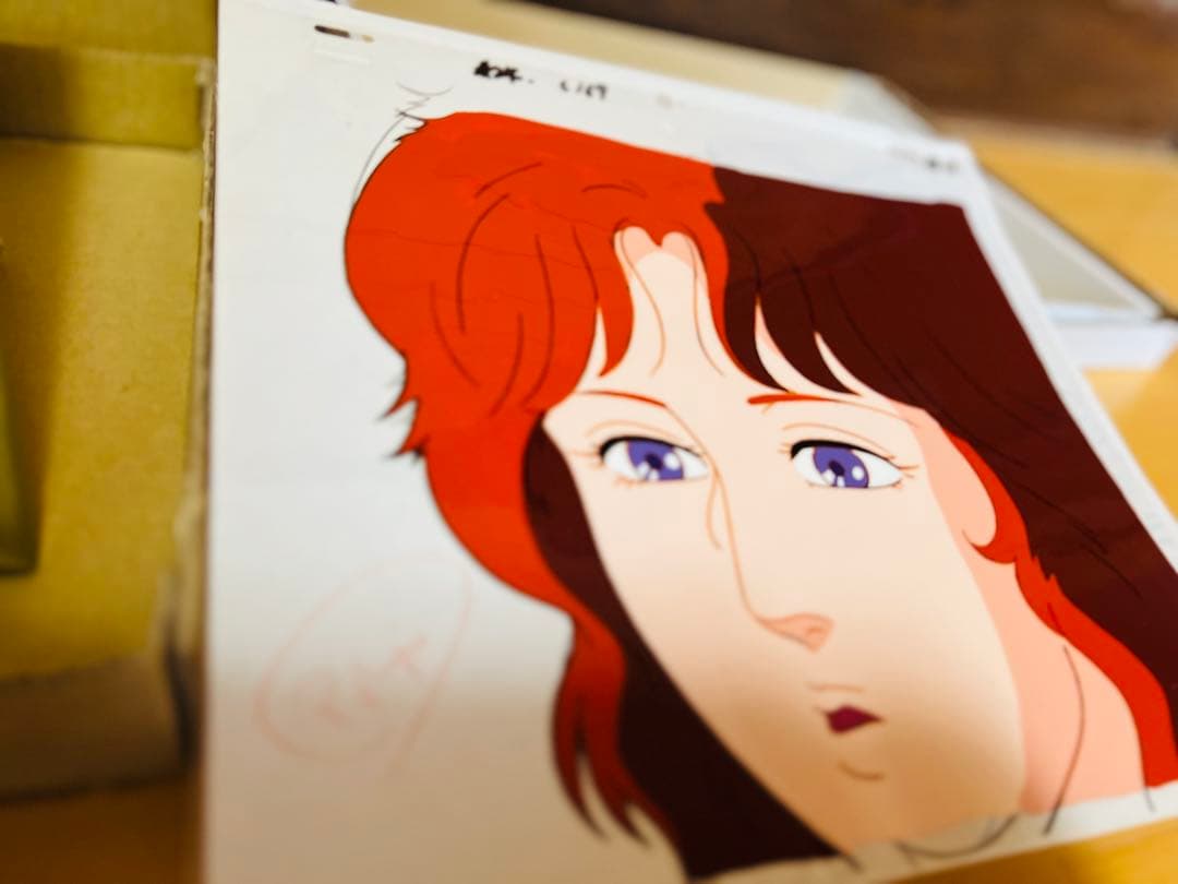 蒼天の拳　原　哲夫先生直筆サイン入り原画　額装付き　マミヤ　セル画　ラフ画　新品