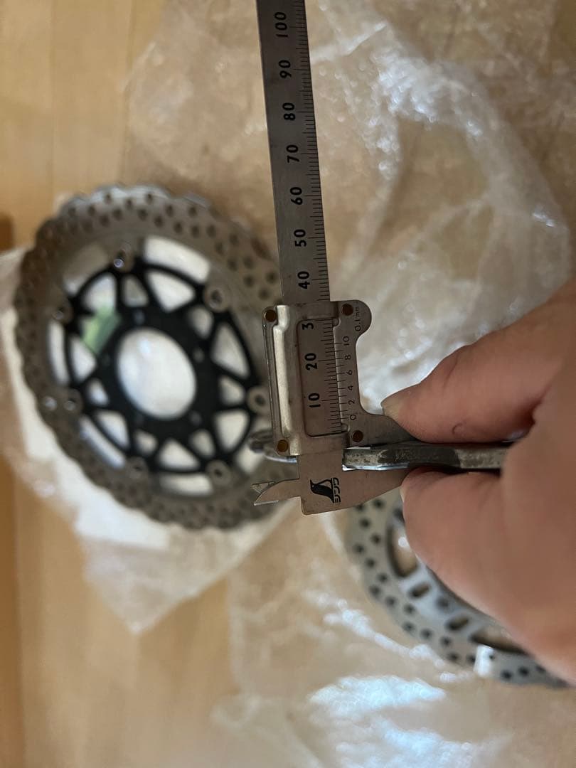 純正　zrx1200daeg ディスクブレーキ　希少