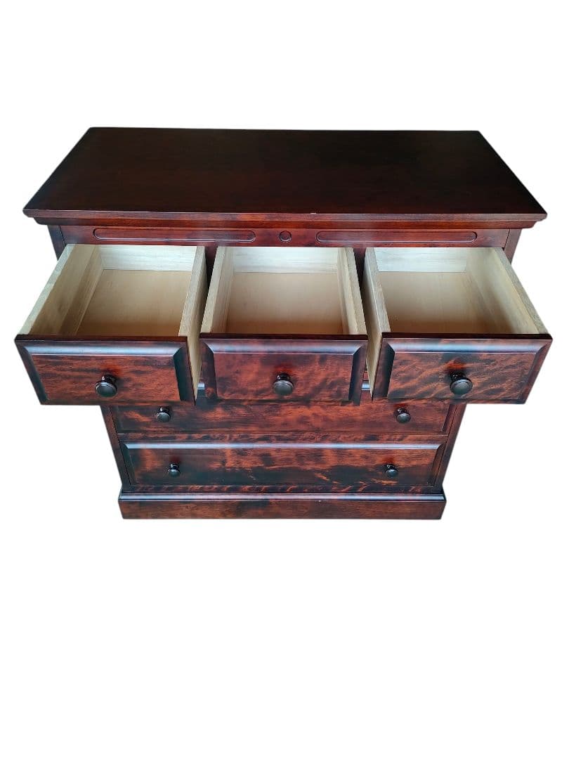 神居民芸家具　北海道民芸家具　無垢材　箪笥　チェスト　地域限定配送