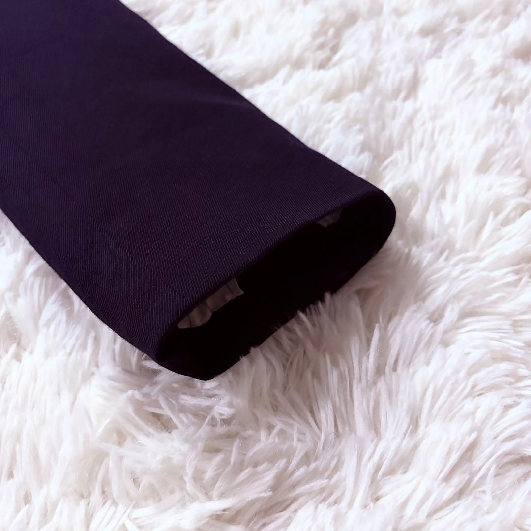 マカフィー ウール ダブルブレスト ジャケット　金ボタン 紺ブレ S