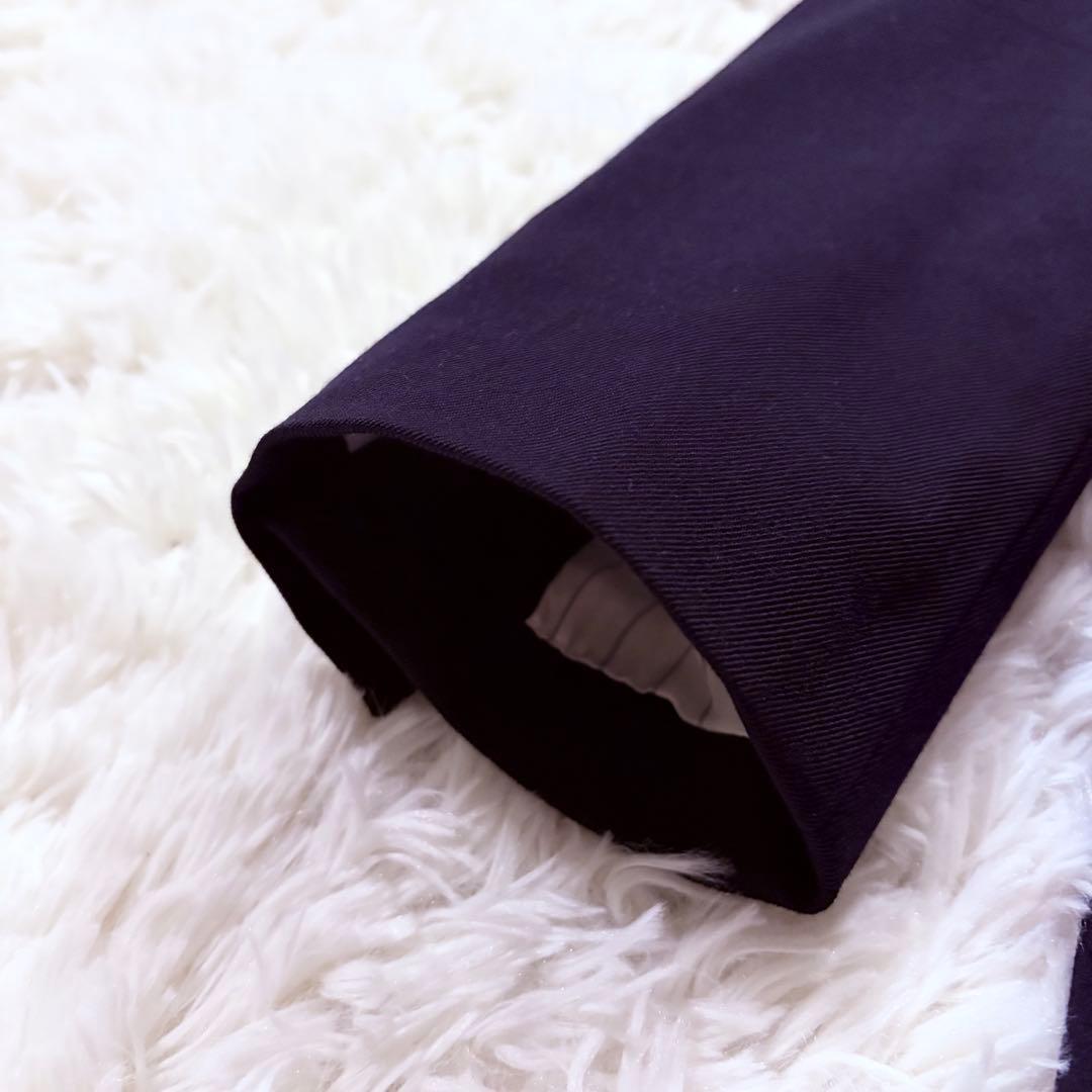 マカフィー ウール ダブルブレスト ジャケット　金ボタン 紺ブレ S