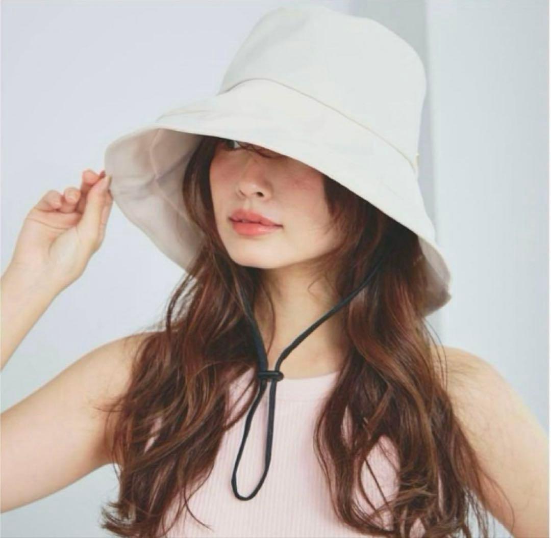 IVORY【成瀬愛里さんコラボ】 半永久UVカットハット