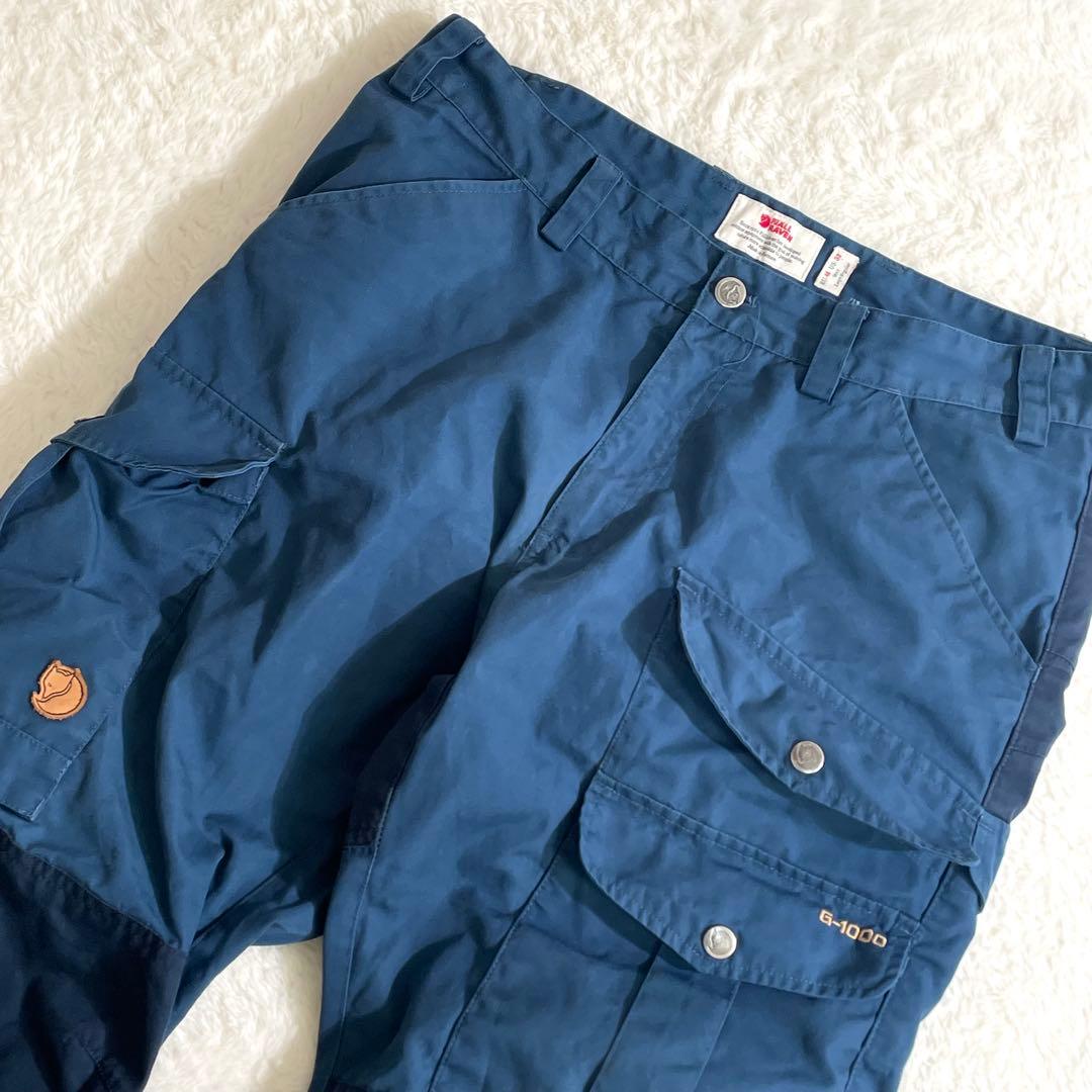 フェールラーベン　ネイビー　Ｇ－１０００　アウトドアパンツ　日本Mサイズ相当