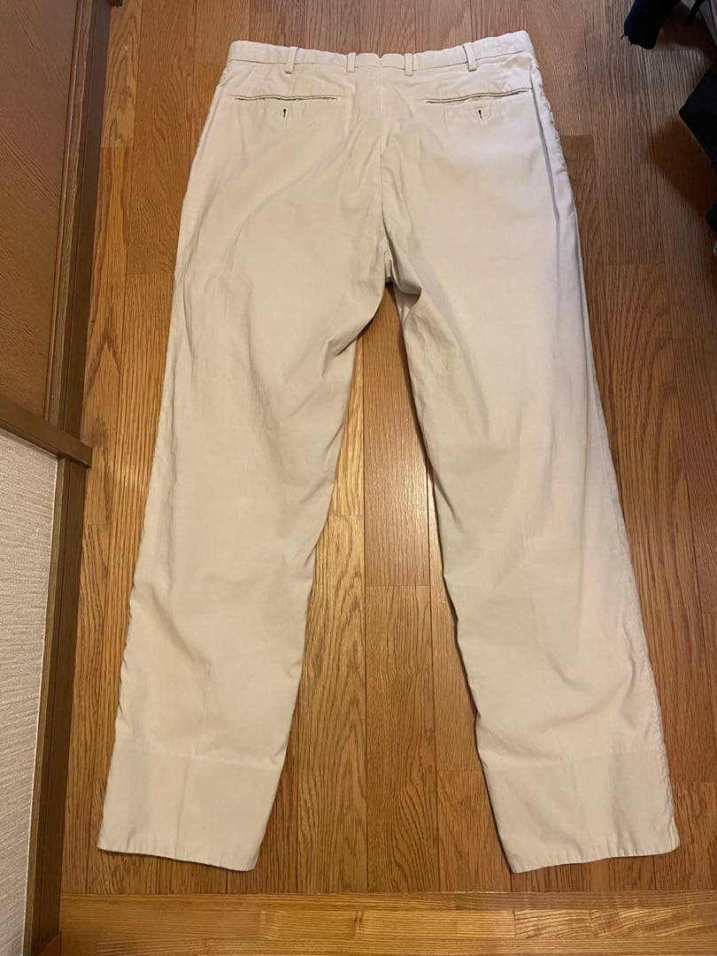 INCOTEXインコテックス　チノスラックス48クリーム色