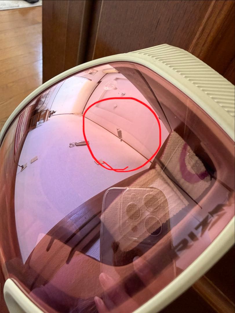 美品！オークリー FLIGHT TRACKER XL ハイピンク ケース付