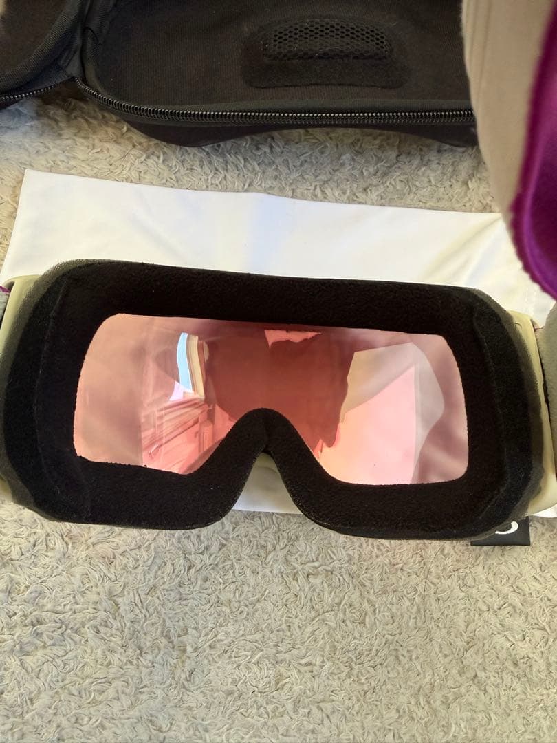 美品！オークリー FLIGHT TRACKER XL ハイピンク ケース付