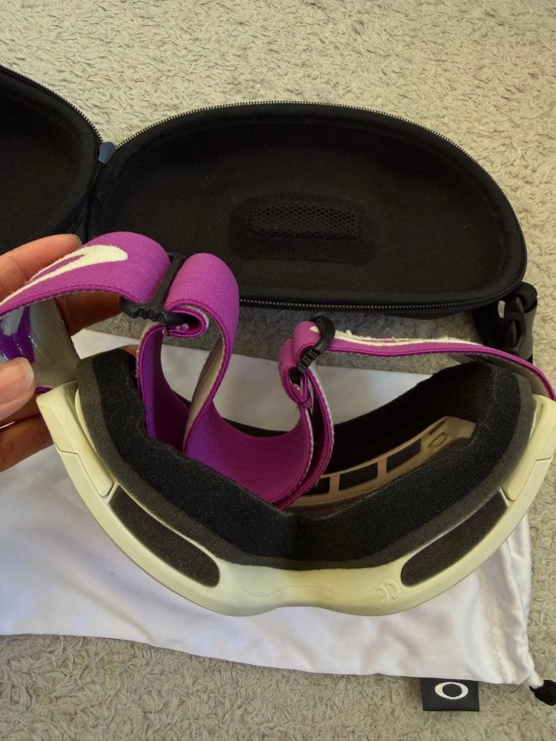 美品！オークリー FLIGHT TRACKER XL ハイピンク ケース付