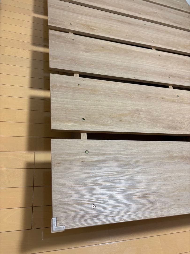 LOWYA ベッドフレーム　セミダブル　すのこ