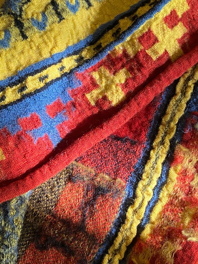 KAPITAL 大判ウールマフラー