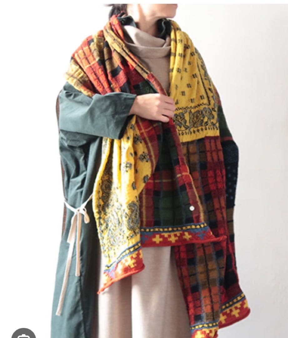 KAPITAL 大判ウールマフラー