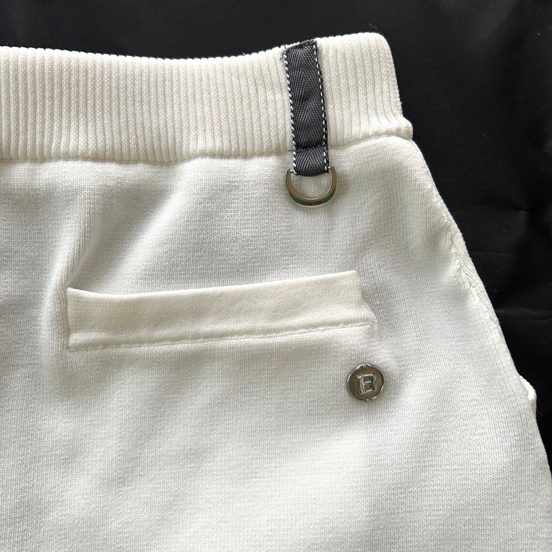 ブリーフィング スカート ニット ロゴ インナー付き 2020年モデル 白