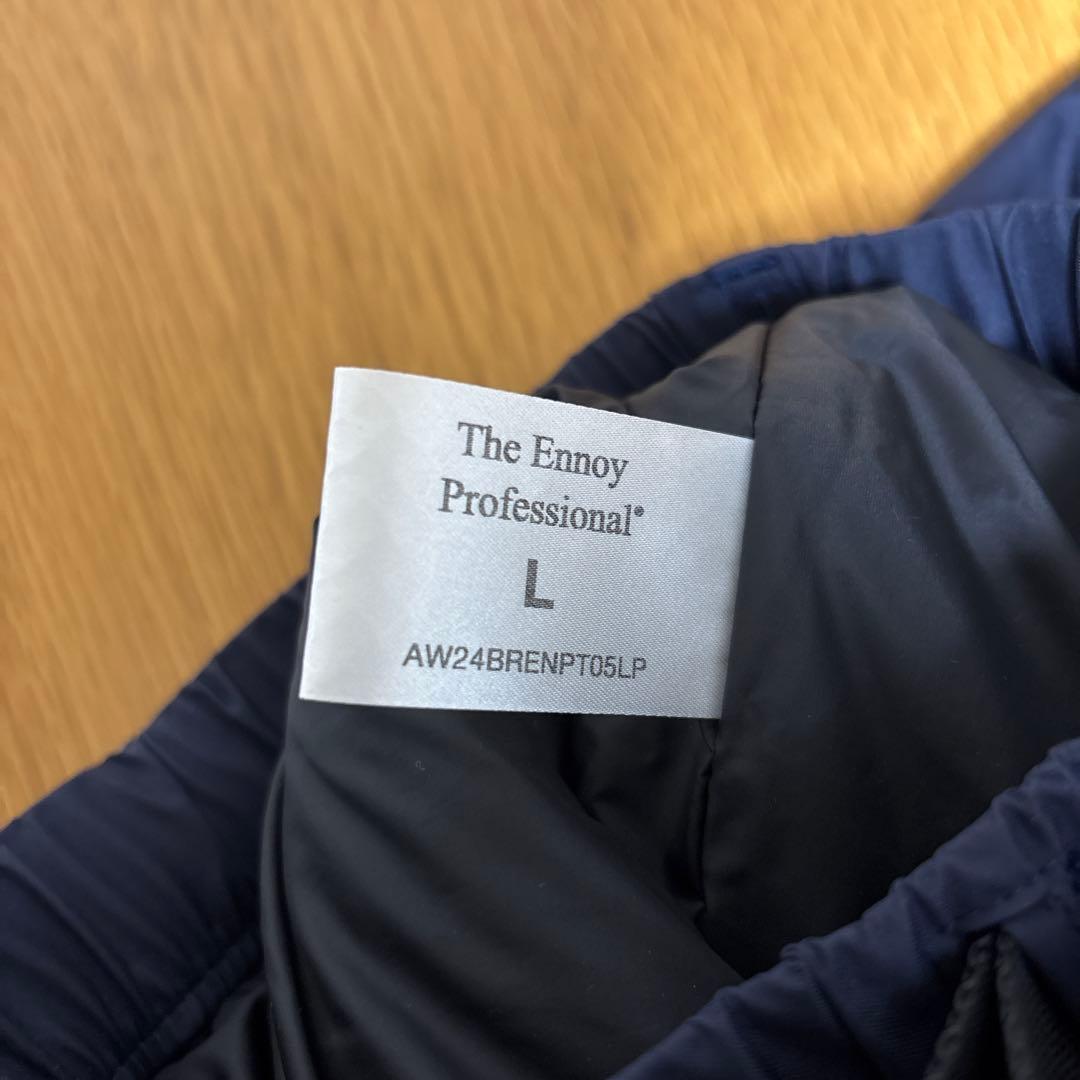 ENNOY ネイビー パンツ LARGE
