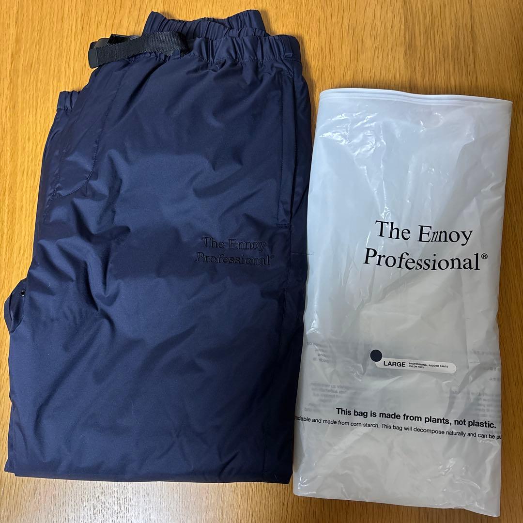 ENNOY ネイビー パンツ LARGE