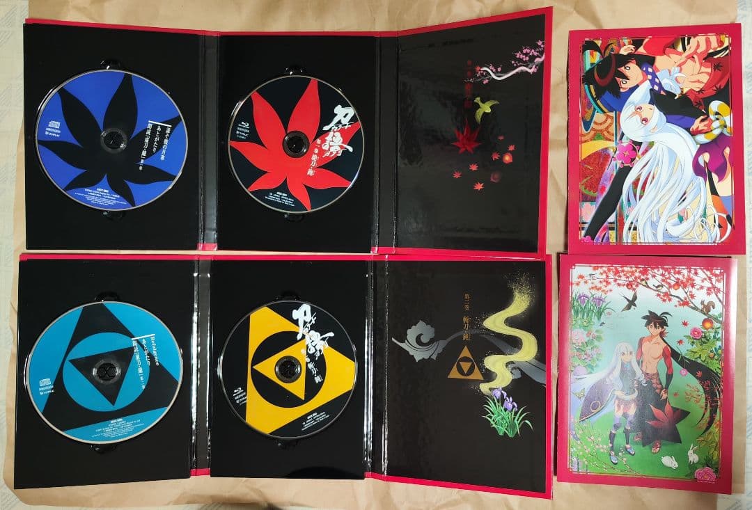 中古　刀語(カタナガタリ) 第一巻 〜第十二巻セット 視聴確認済み