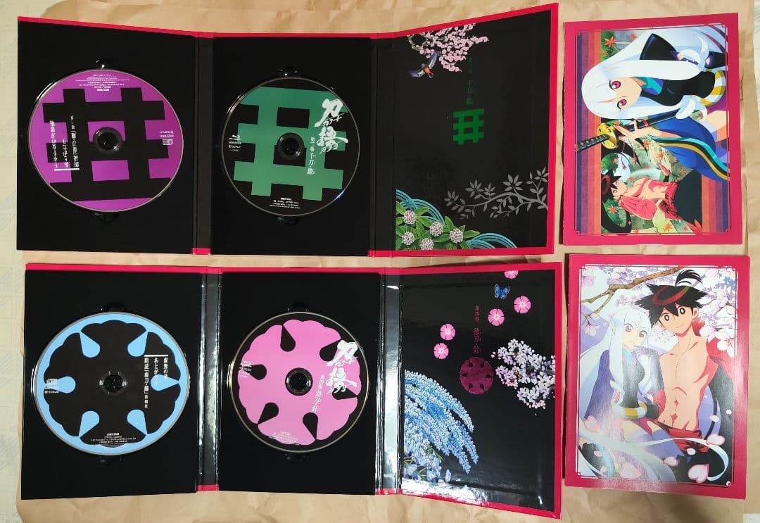 中古　刀語(カタナガタリ) 第一巻 〜第十二巻セット 視聴確認済み