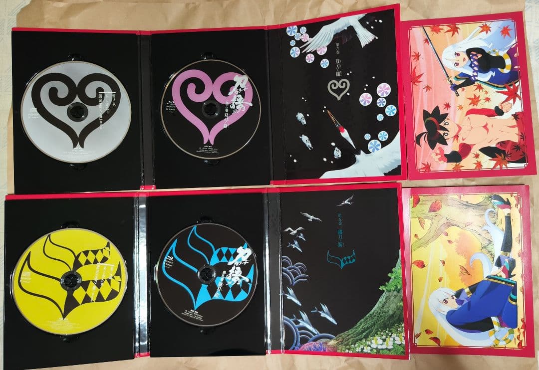 中古　刀語(カタナガタリ) 第一巻 〜第十二巻セット 視聴確認済み