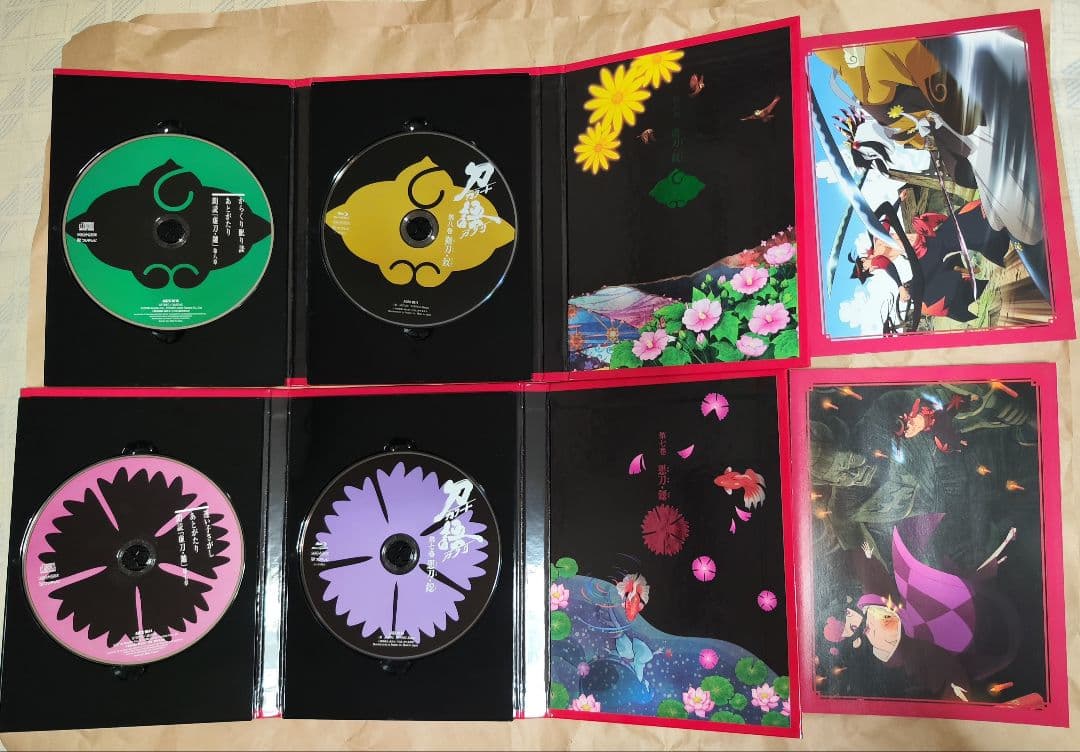 中古　刀語(カタナガタリ) 第一巻 〜第十二巻セット 視聴確認済み