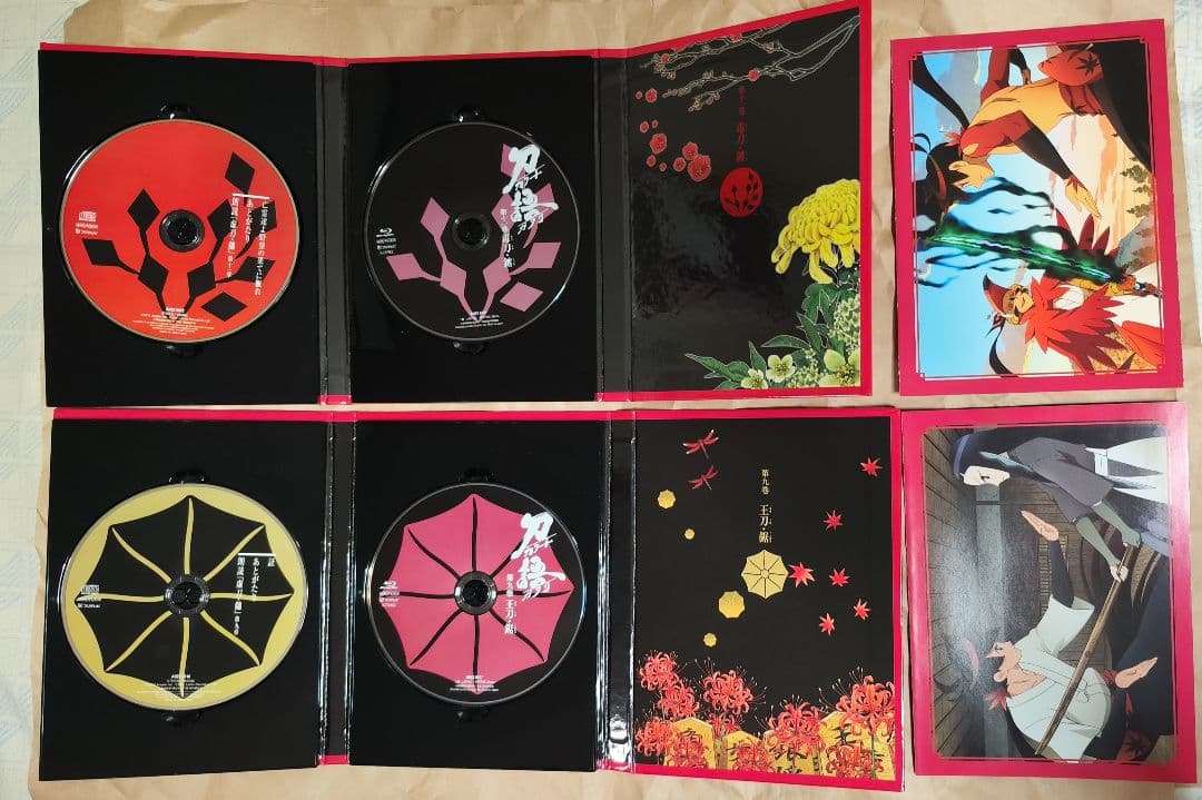 中古　刀語(カタナガタリ) 第一巻 〜第十二巻セット 視聴確認済み