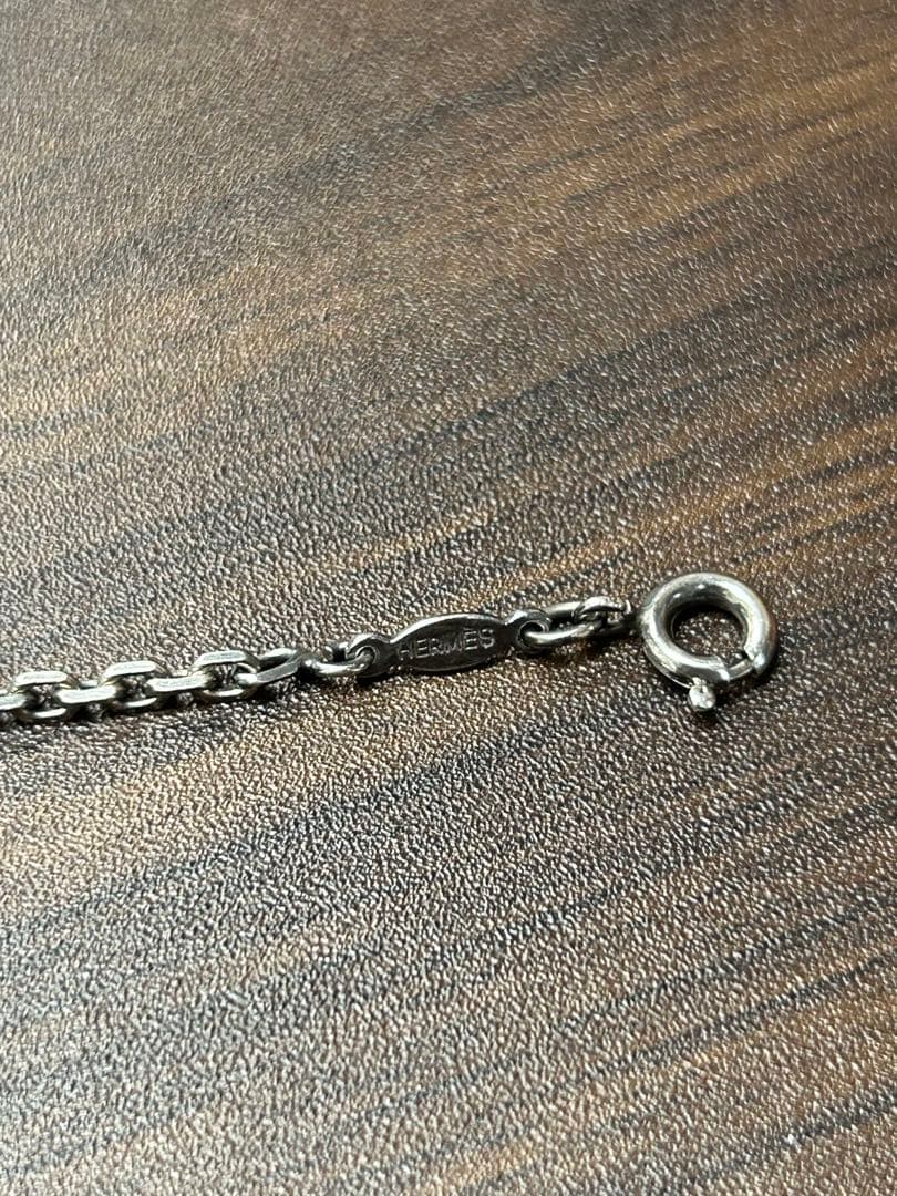 エルメス チェーン ネックレス 50cm シルバー 925