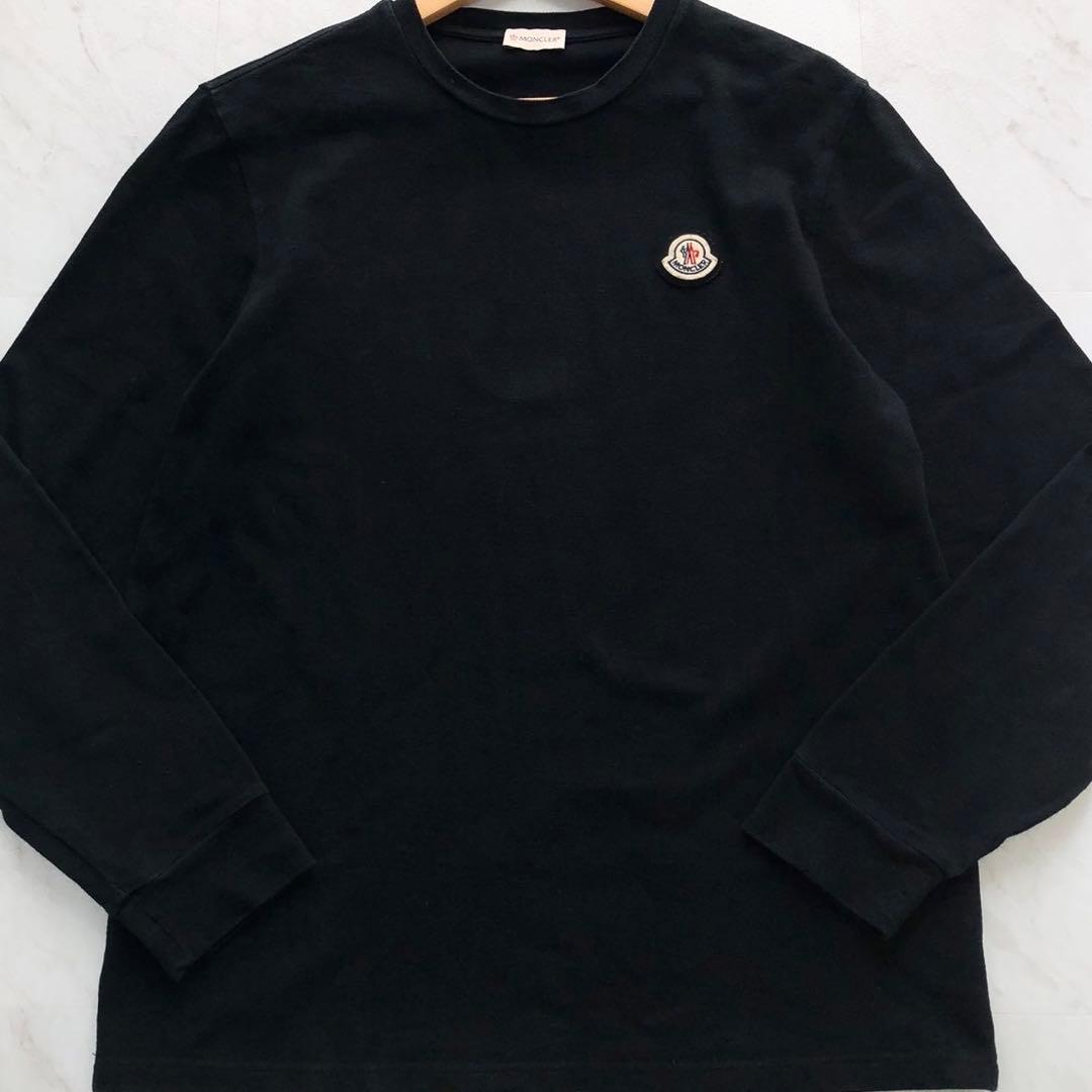 【極美品】 MONCLER サーマル Tシャツ マグリア ブラック L