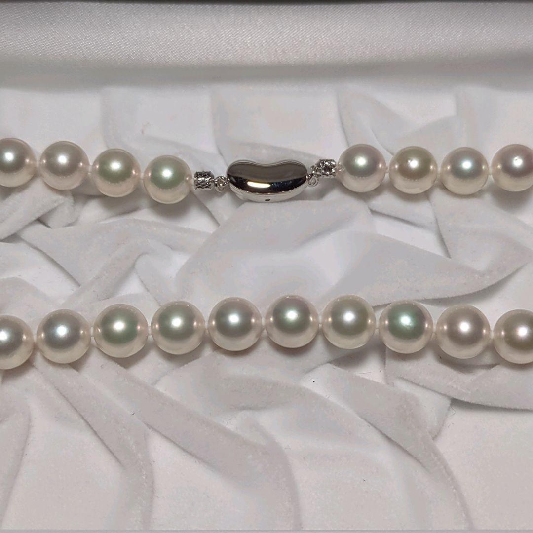 あこや真珠 花珠 大珠 ネックレス ピアス 鑑別書 約8.5-9.0mm 240