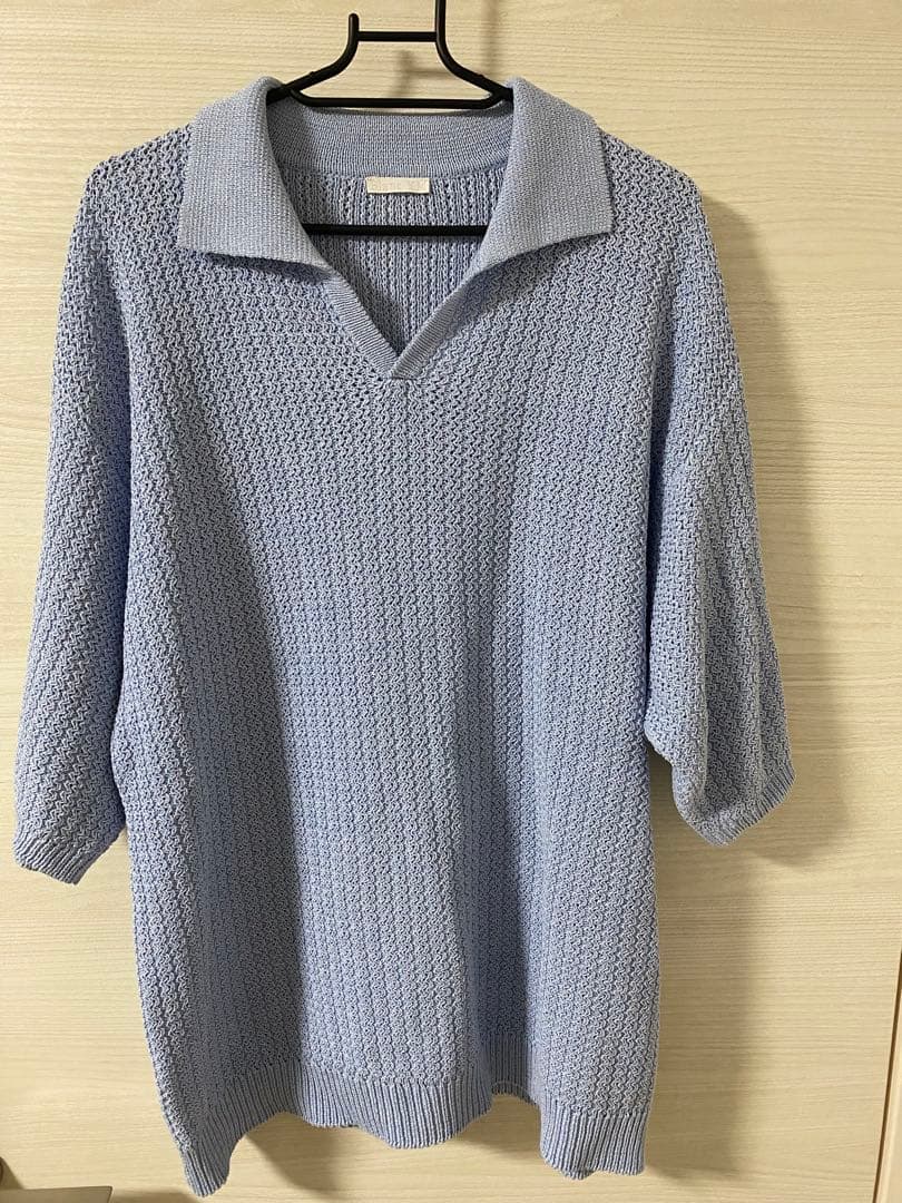 Blanc YMブランワイエム SKIPPER KNIT SHIRT