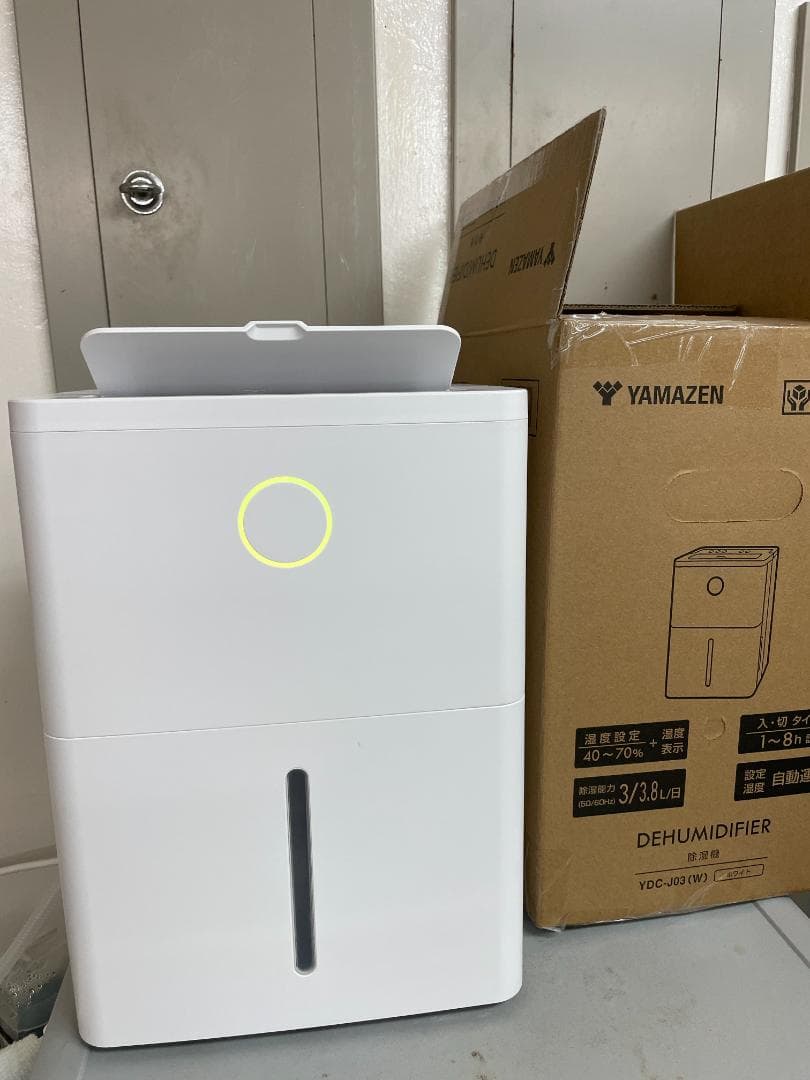 山善 YAMAZEN YDC-J03(W)　2025.6購入