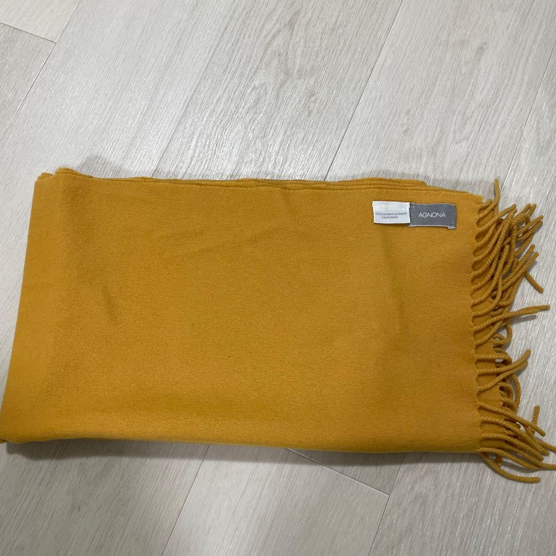 未使用　AGNONA アニオナ　カシミヤ　マフラー