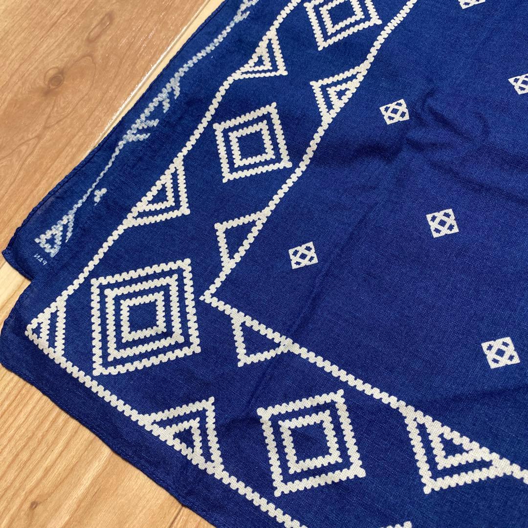 新品未使用品 23 aw RRL 日本製 インディゴ ロゴ ストール
