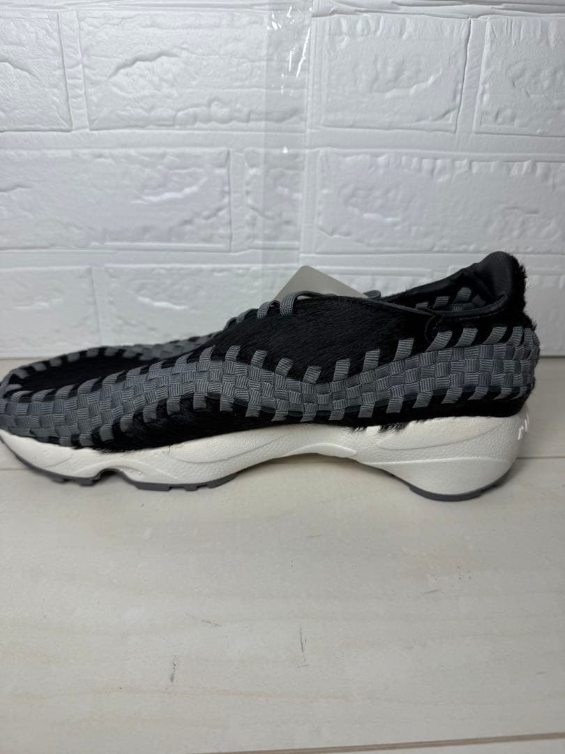 ★NIKE WMNS★エアフットスケープ WOVEN★ブラック/グレー★