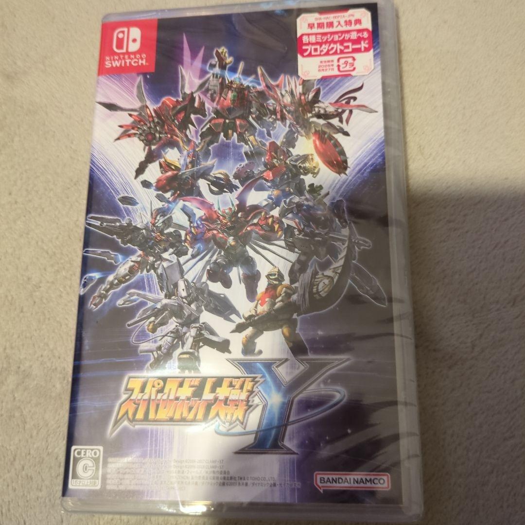 Nintendo Switch　新作スーパーロボット大戦Y 新品未使用