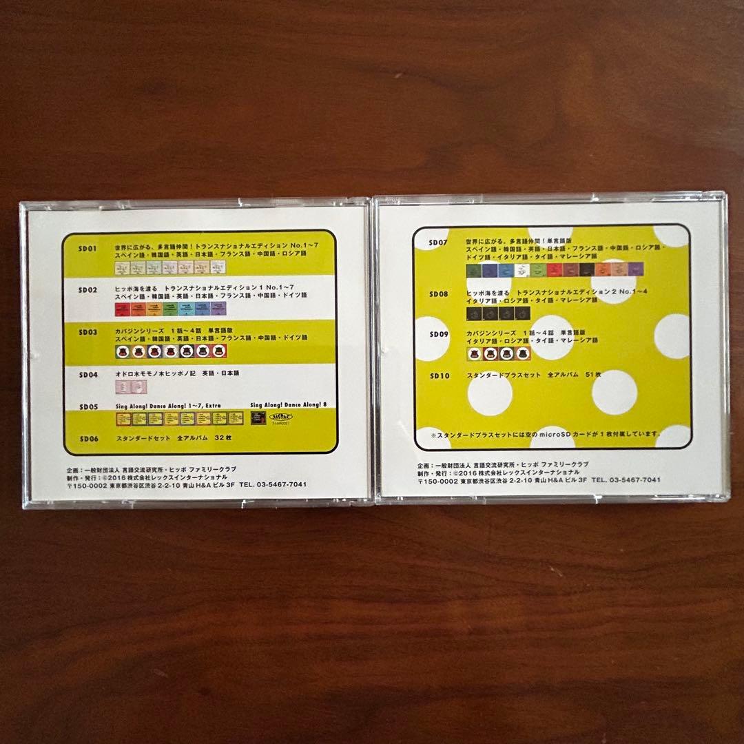 ヒッポファミリークラブ SDカード、マイクロSDカード■中古■