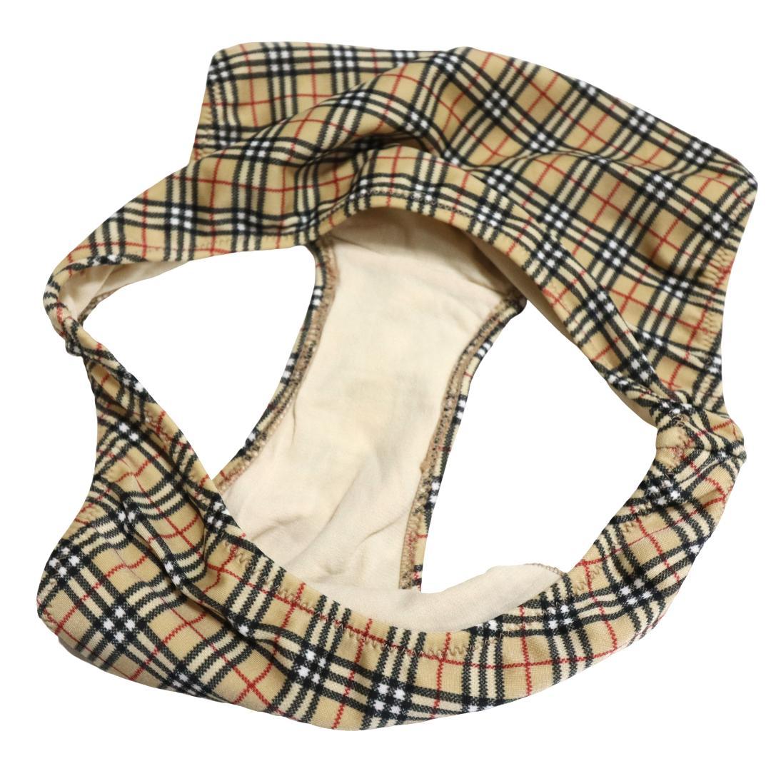 バーバリーブルーレーベル　ビキニ　水着　ノバチェック　4点セット　ポーチ