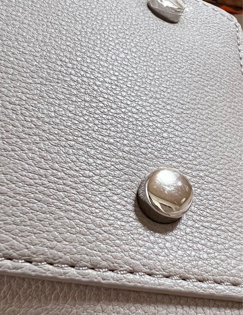 Riu Synthetic leather tote bag ベージュ