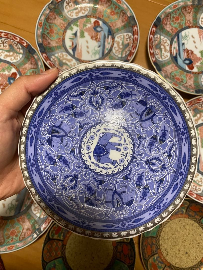 伊万里焼き　中皿　カイカイアンティーク　まとめ売り