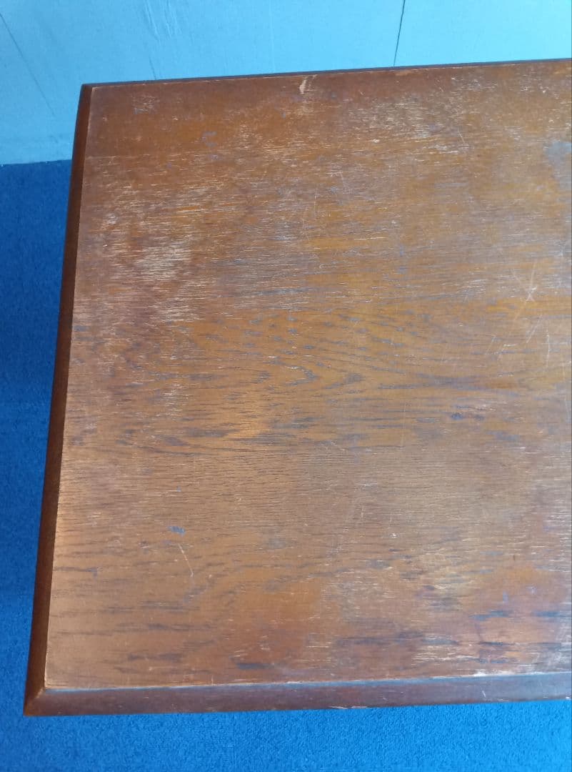 木製長方形テーブル　レトロ　ヴィンテージ